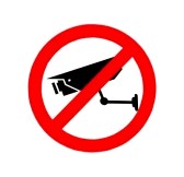 12891354-the-sign-of-no-video-surveillance-isolated-on-white-background