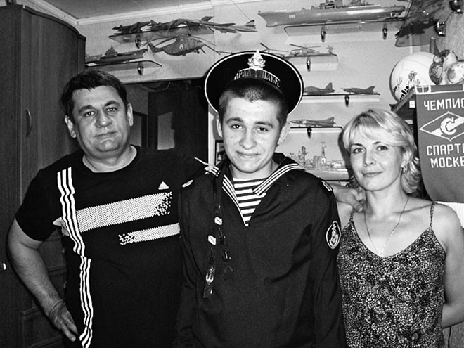 Алексей Полихович с семьей. Фото из семейного архива
